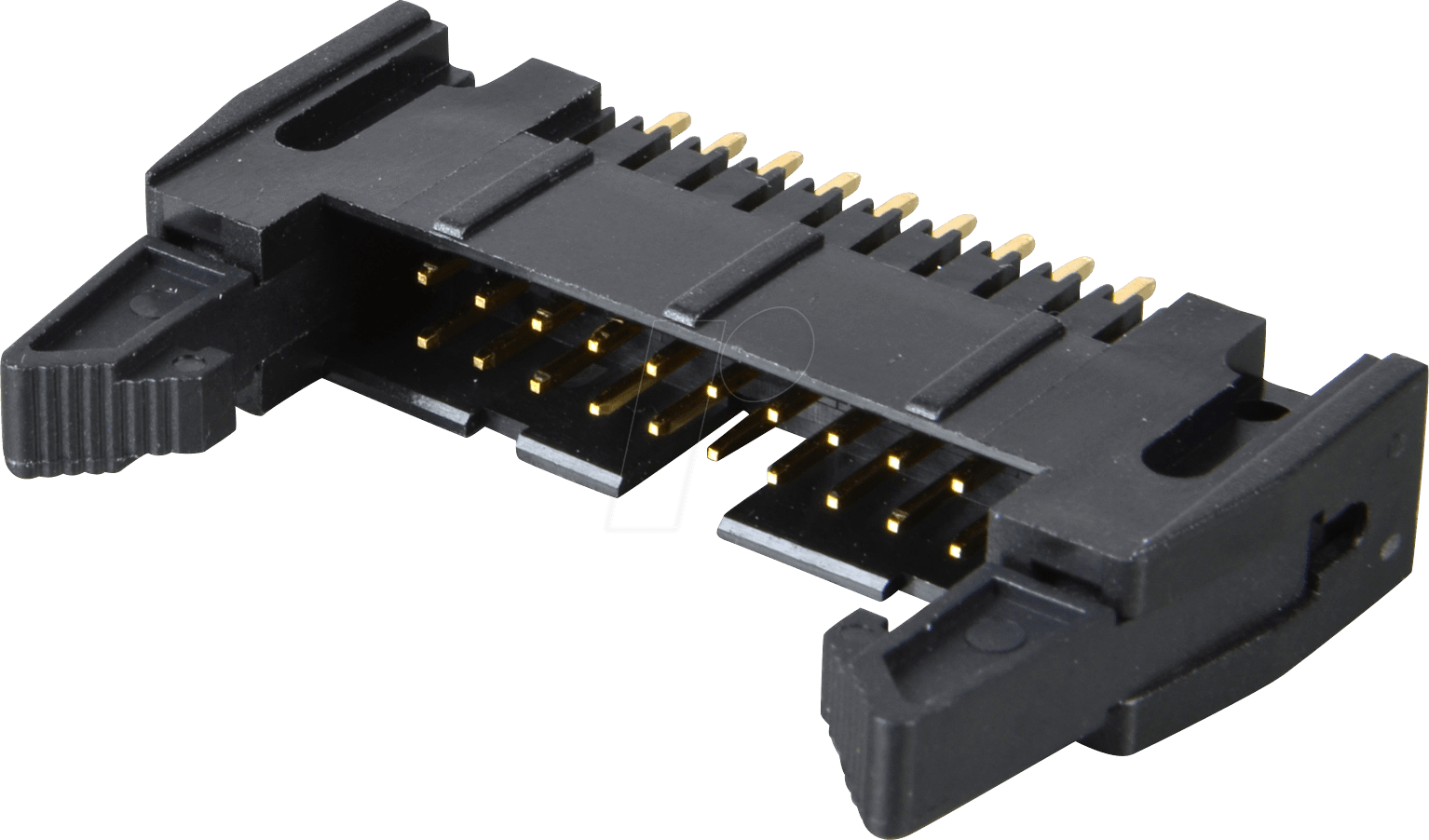 PSL 20 - Pfostenstecker, 20-polig, mit Verrieglung, gerade