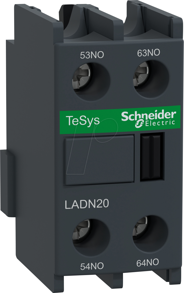 LADN20 - Hilfsschalterblock, TeSys D, 2 NO, Schraubanschluss