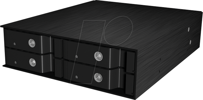 ICY IB-2240SSK - Wechselrahmen 5.25 für 4x 2.5 SAS/SATA