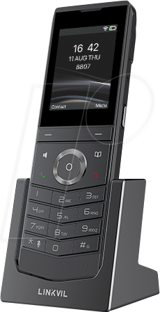 FANVIL W611W V2 - IP-Telefon, WLAN, 4 SIP-Lines