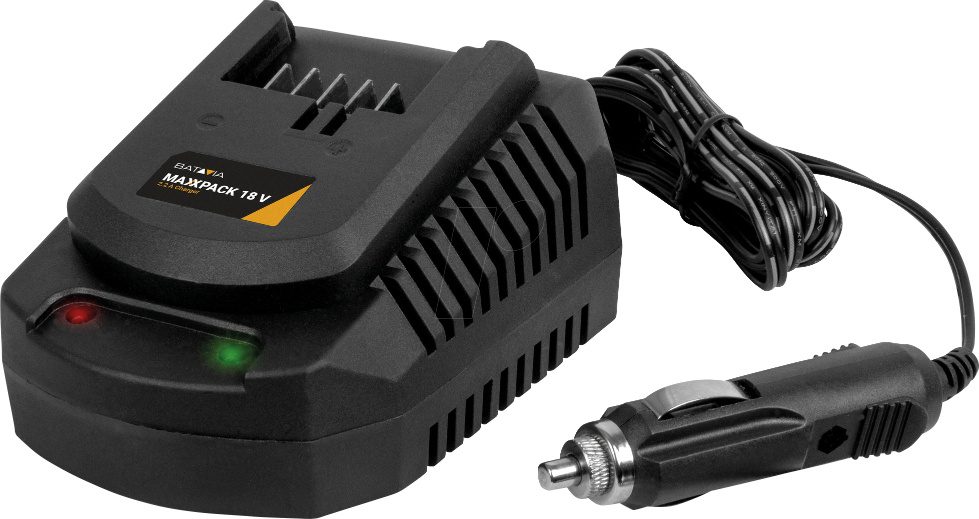 BATAVIA 7063911 - 18 V Maxxpack Akkuladegerät, 2,2 A, 12 V KFZ
