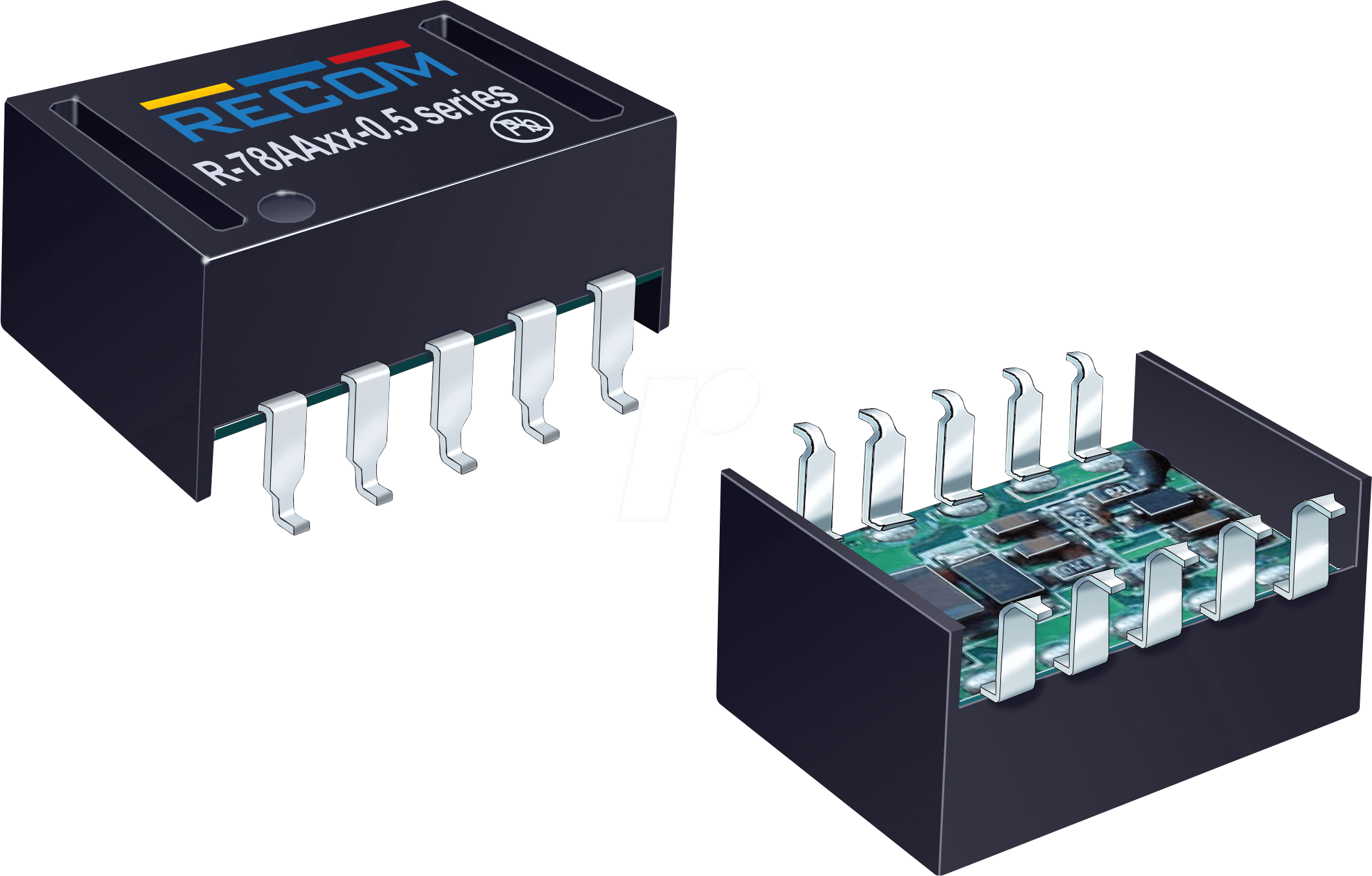 R-78AA12-05SMD - DC/DC-Wandler R78AA, 15-32 Vin, Single, 12 Vout, 500 mA, SMD