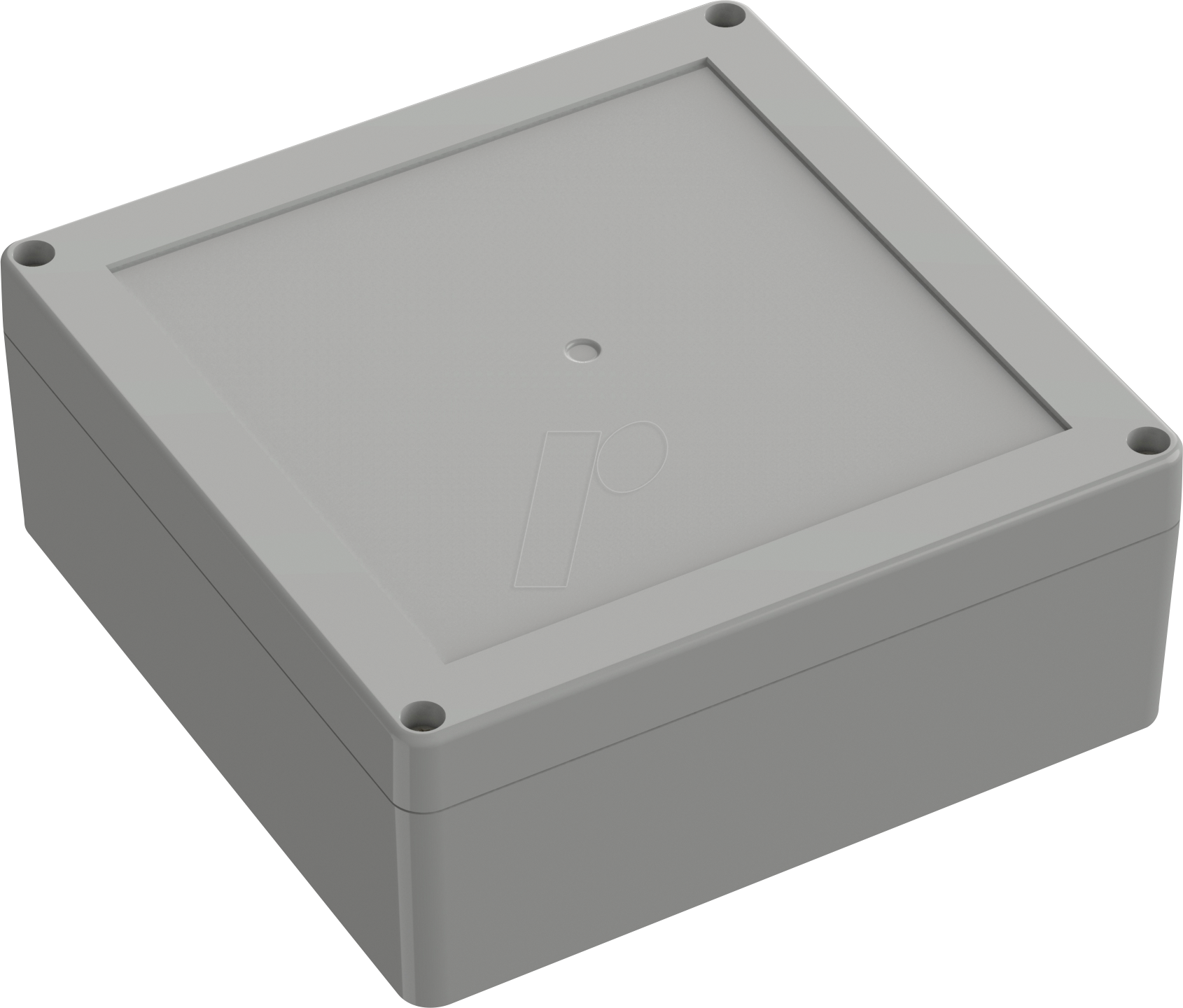 6U07151506017 - Industriegehäuse, 149,9 x 149,9 x 60mm, IP65, lichtgrau