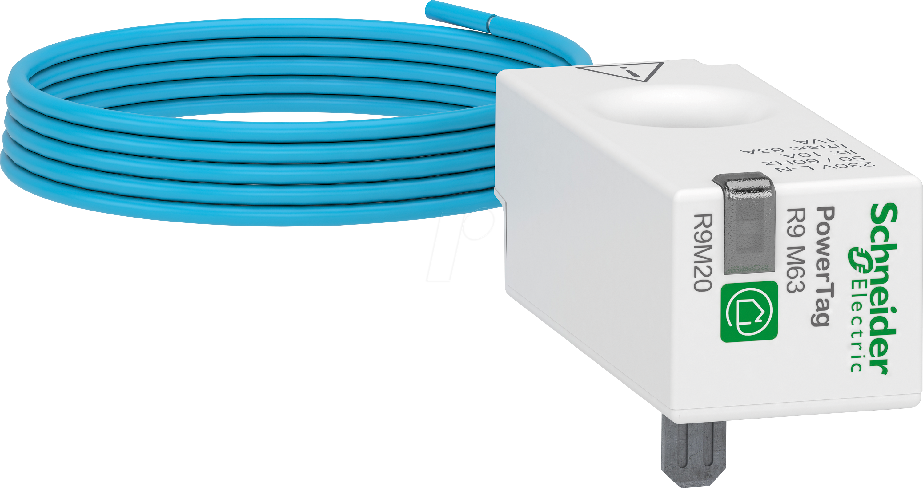 Thumbnail - R9M20 - PowerTag Resi9 M63, 1P+N-Kabel, Verbindung mit Wiser Gateway