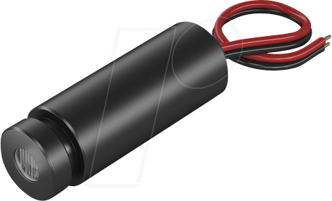 PICO 70105582 - Punkt Lasermodul, rot, 635 nm, 5 VDC, 12x34 mm, Klasse 2