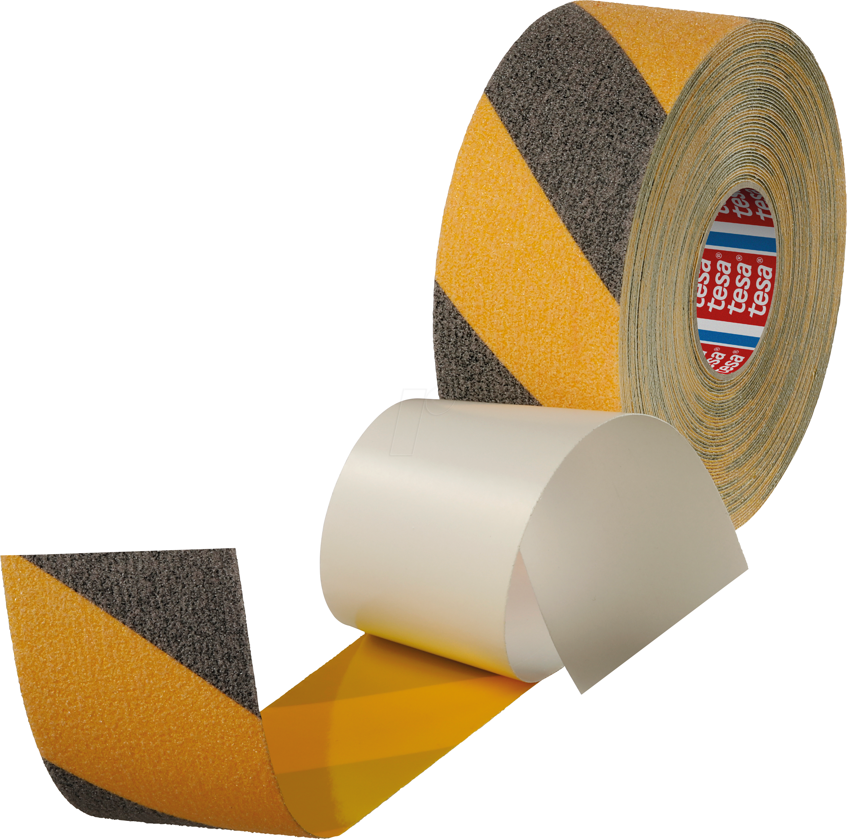 TESA 60951 - tesa Anti-Rutschband, 15m x 50mm, schwarz-gelb