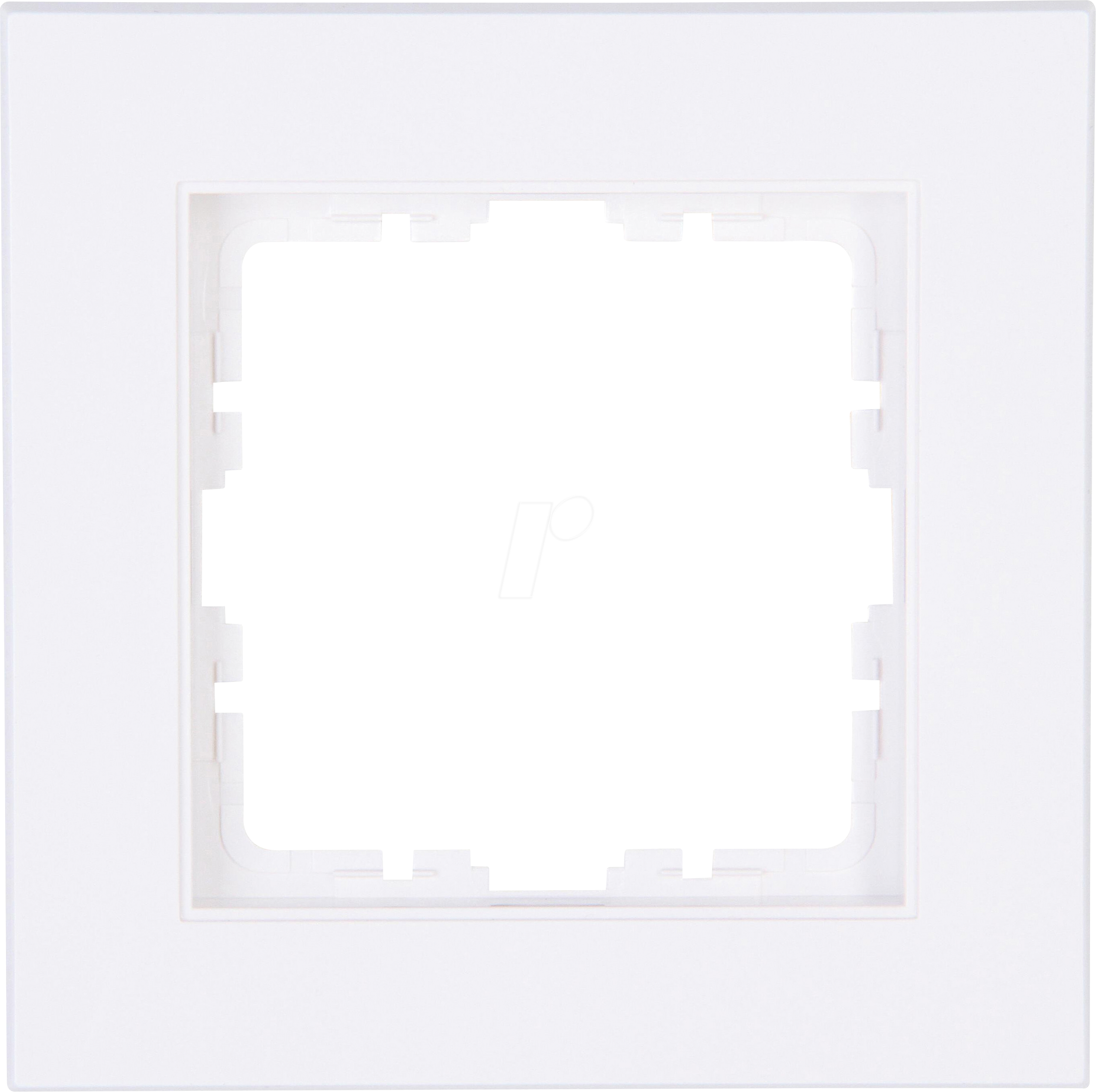 EL 07 402113007 - HK07 - Abdeckrahmen 1-fach, arktisweiß