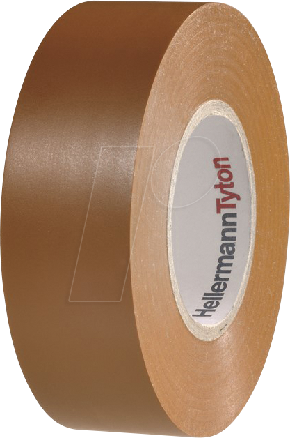 HT 710-00158 - Allzweck PVC-Isolierband 19mm x 20m braun