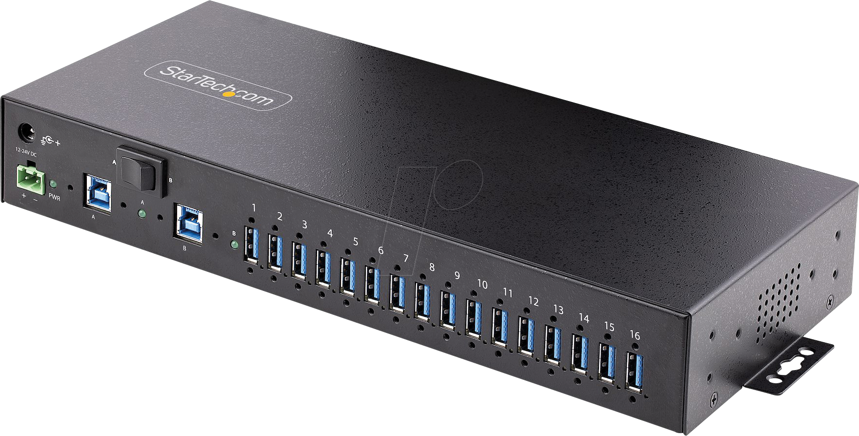 ST 5G16AINDS - USB 3.0 16 Port Hub, industriell, montierbar