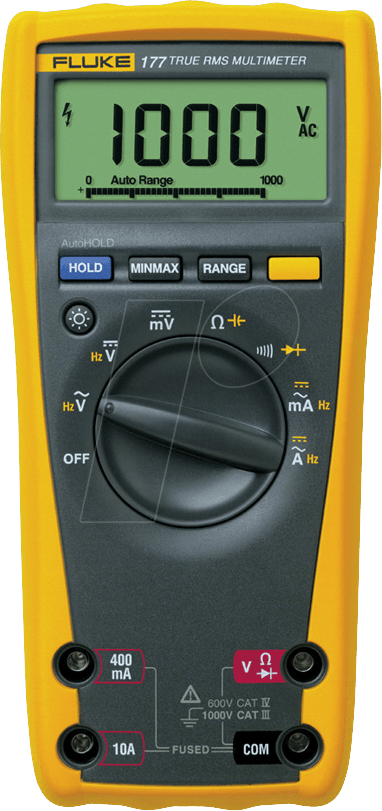 FLUKE 177 - Multimeter 177, digital, 6000 Counts