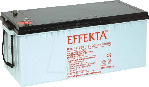 EFKTA BTL12-200 - Blei-Vlies-Akku, AGM, 12V, 200 Ah