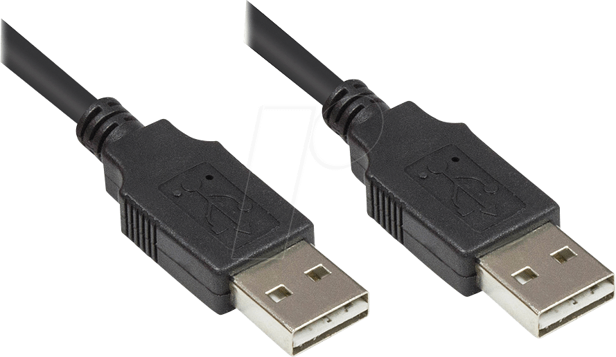 GC 2212-EU005 - USB 2.0 Kabel, EASY A Stecker auf A Stecker, 0,5 m