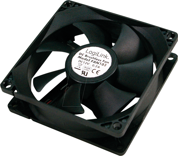 LOGILINK FAN103 - Logilink FAN103 Gehäuselüfter, 120 mm