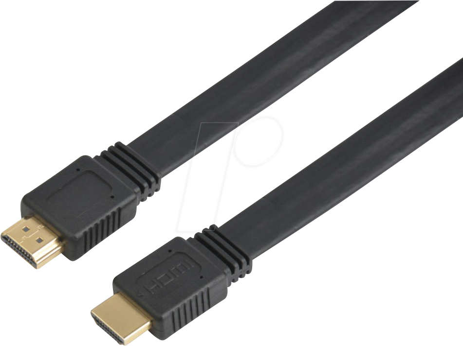 ICOC-HDMI2FE20TY - High Speed HDMI Flachkabel mit Ethernet, 2 m
