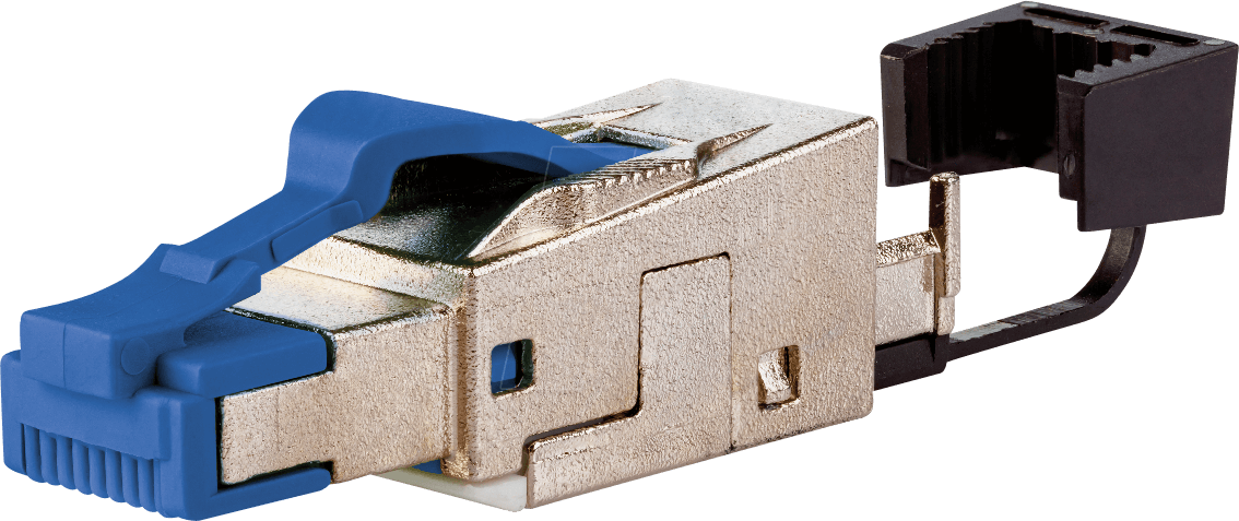 Thumbnail - BTR 130H405032-E - Feldstecker RJ45, Cat.8.1, 180°