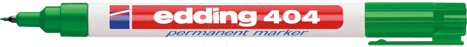 EDDING 404GN - Permanent Marker, 0,75 mm, grün
