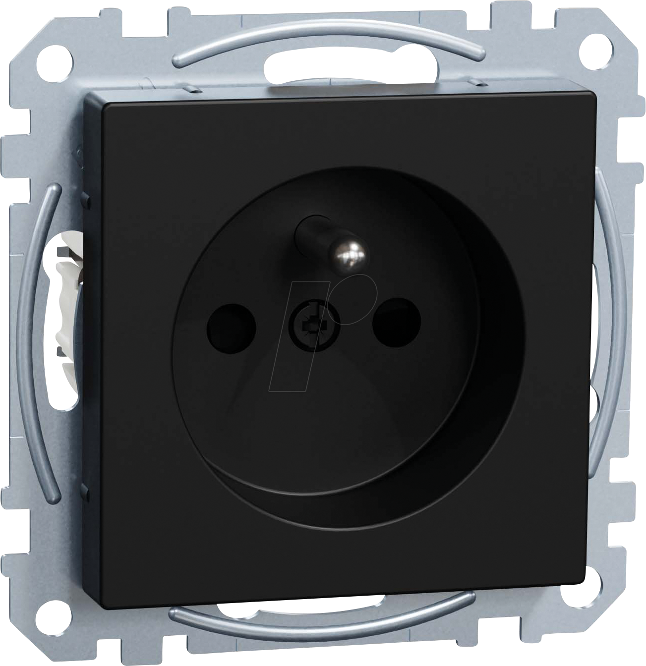 ME MEG2500-0403 - System M Schutzkontakt-Steckdose - Typ E Recyceld Plastic schwar