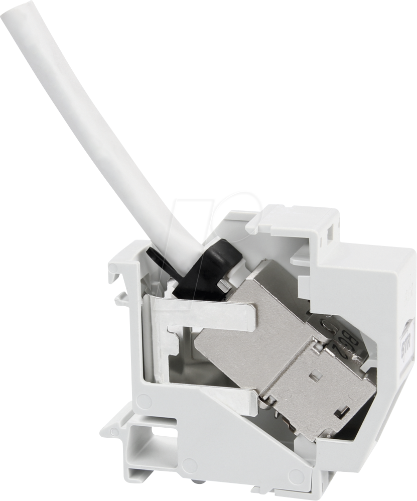 BTR 1309428103-E - REGplus IP20 Keystone, lichtgrau, unbestückt