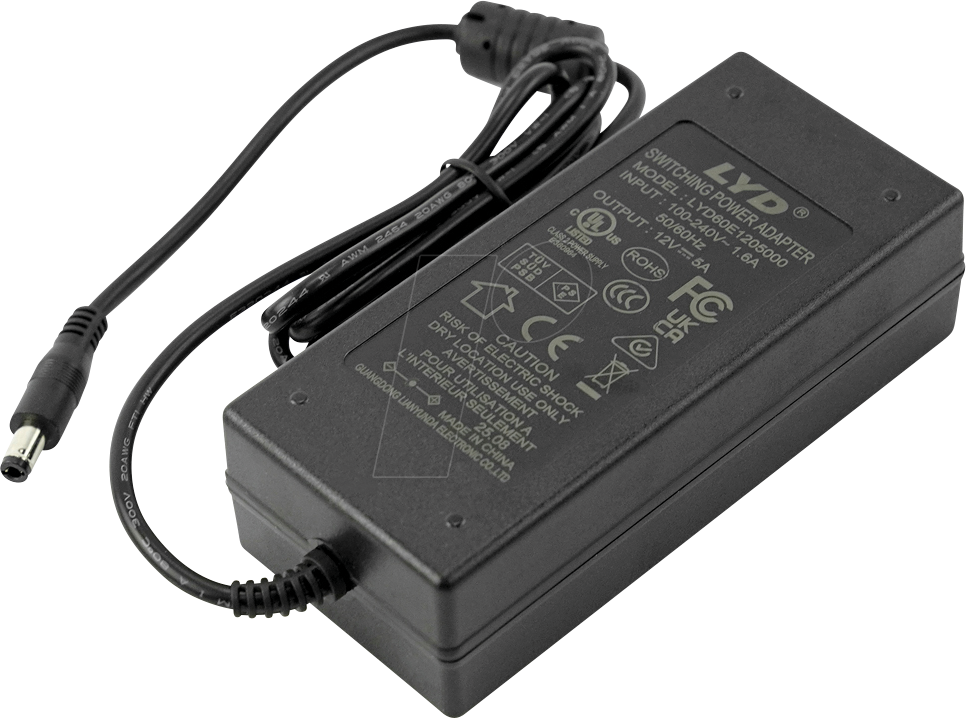 LATP FIT1021 - LattePanda Mu Carrier Board PSU, 12 V 60 W