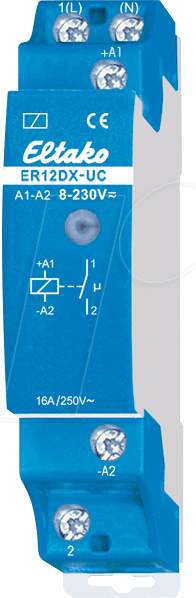 ER12DX-UC - Schaltrelais - 1 Schließer, 250V/16A