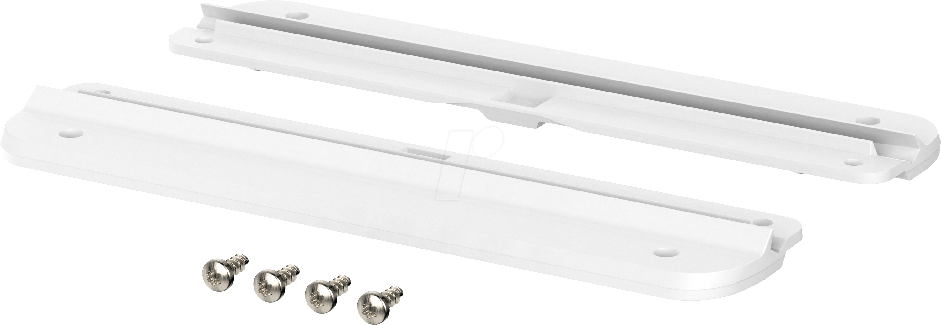 BA 48800603 - BoVersa Wandlaschen, für 281906, rückseitig anschraubbar, weiß