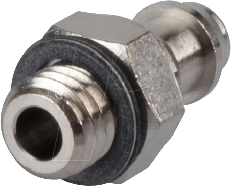 M-5AU-6 - Miniatur-Verschraubung gerade, M5 6,0 mm