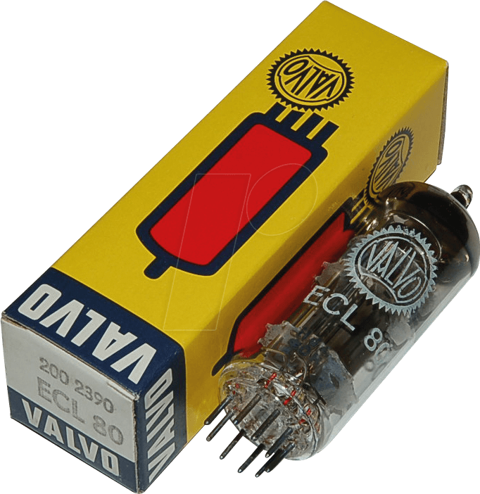 TUBE ECL80 - Elektronenröhre, Mehrfachröhre, Noval, 9-pol, 6,3 V