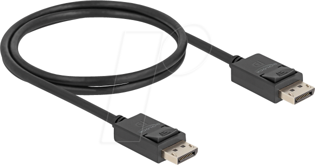 DELOCK 80492 - DisplayPort Kabel 8K 60 Hz / 4K 120 Hz 1 m