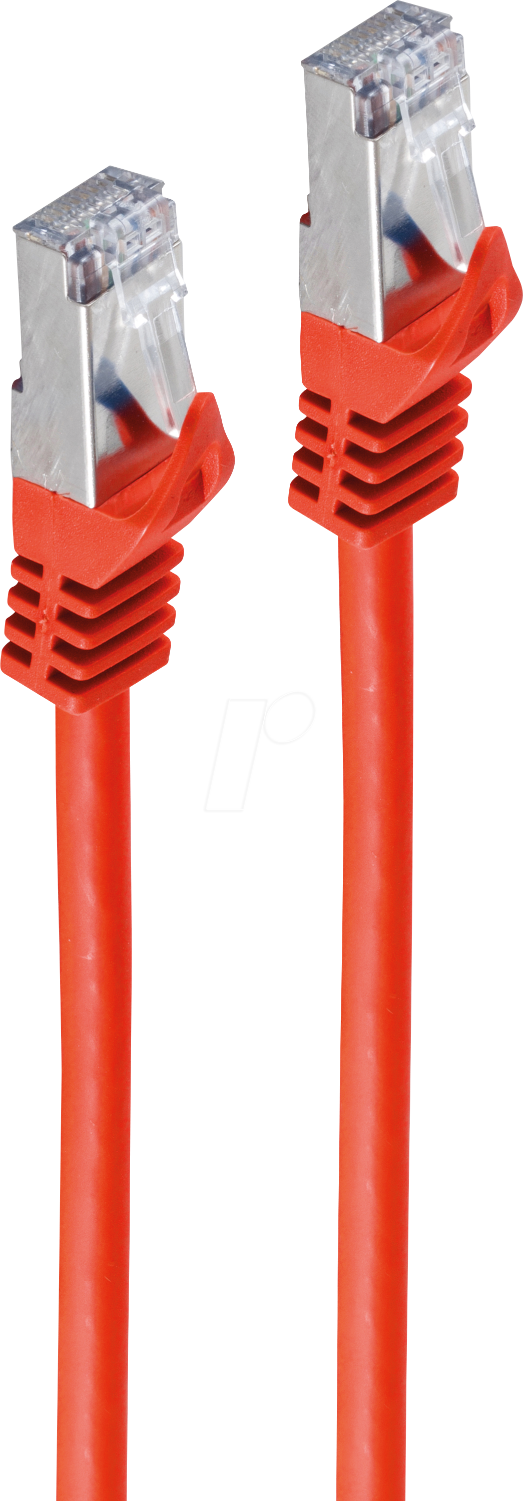 Thumbnail - SHVP 75511-25R - 0,25 m Patchkabel - Cat.7-Rohkabel rot