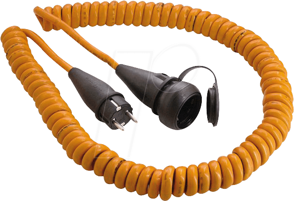 SK-SPZ 1,5-5M - Baustellen-Spiralkabel, 1-5m, H07BQ-F 3G1,5