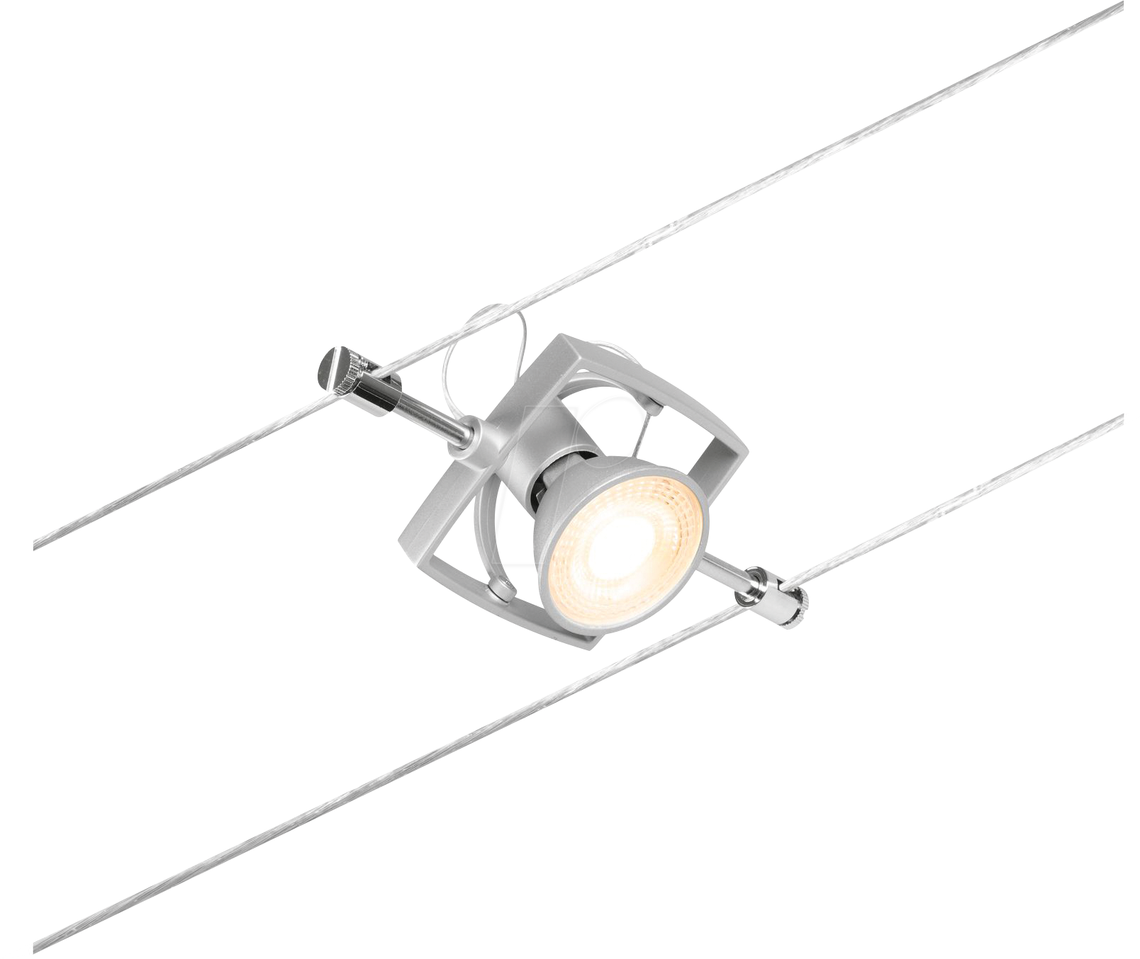 PLM 94431 - Seilsystem WireSystem Spot MacII, chrom matt, Erweiterung, GU5,3