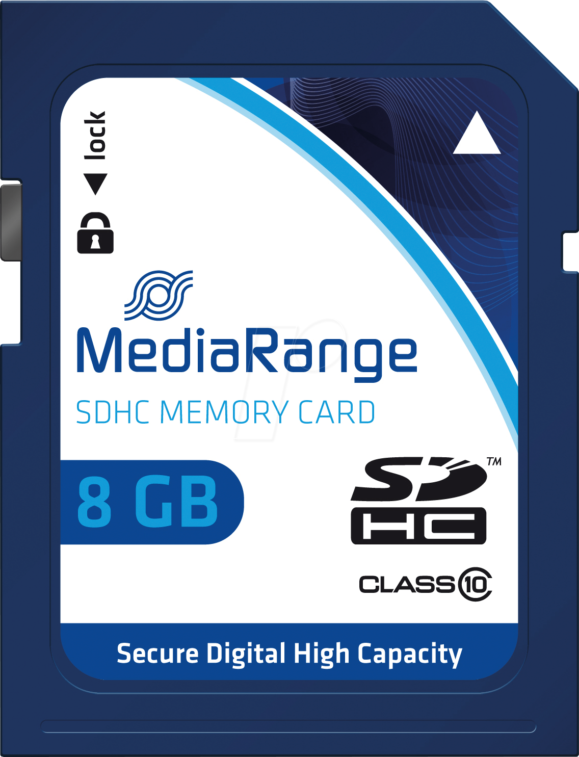 MR 962 - SDHC-Speicherkarte 8GB, MediaRange Class 10