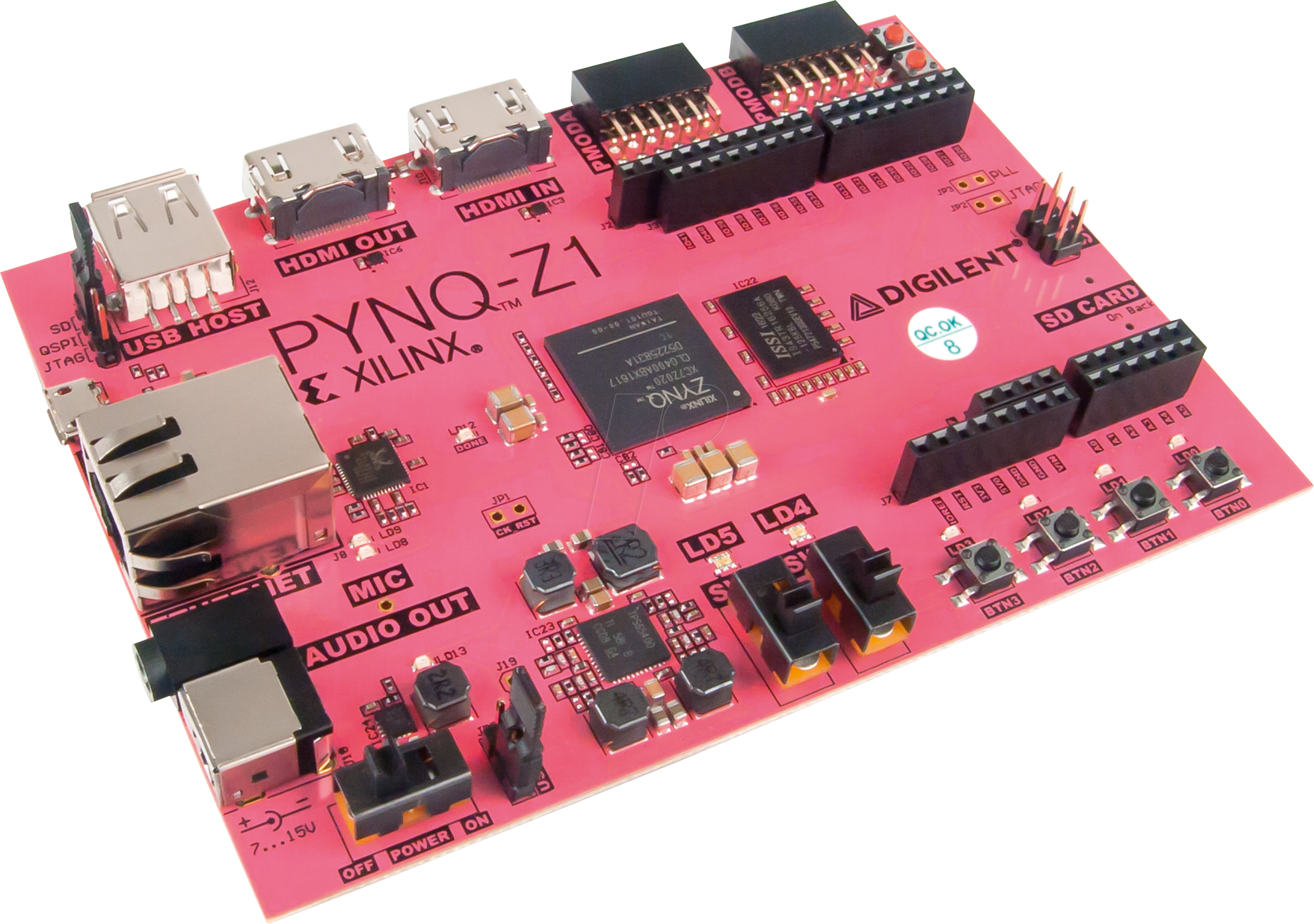 DIG 6003-410-017 - Entwicklungsboard PYNQ-Z1, für Zynq-7000 ARM/FPGA SoC