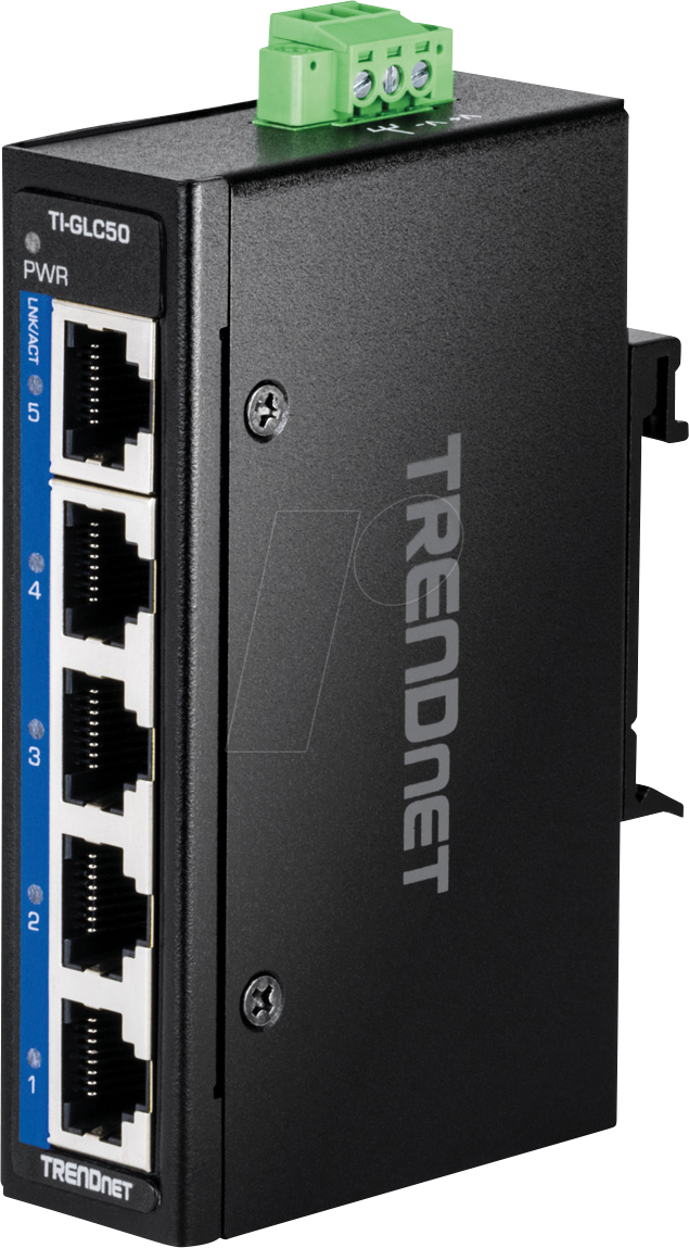 TRN TI-GLC50 - Switch, 5-Port, Gigabit Ethernet