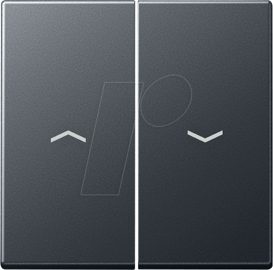 JG A595 BF P ANM - Wippe, mit Pfeilen, Thermoplast lackiert, Serie A, anthrazit mat