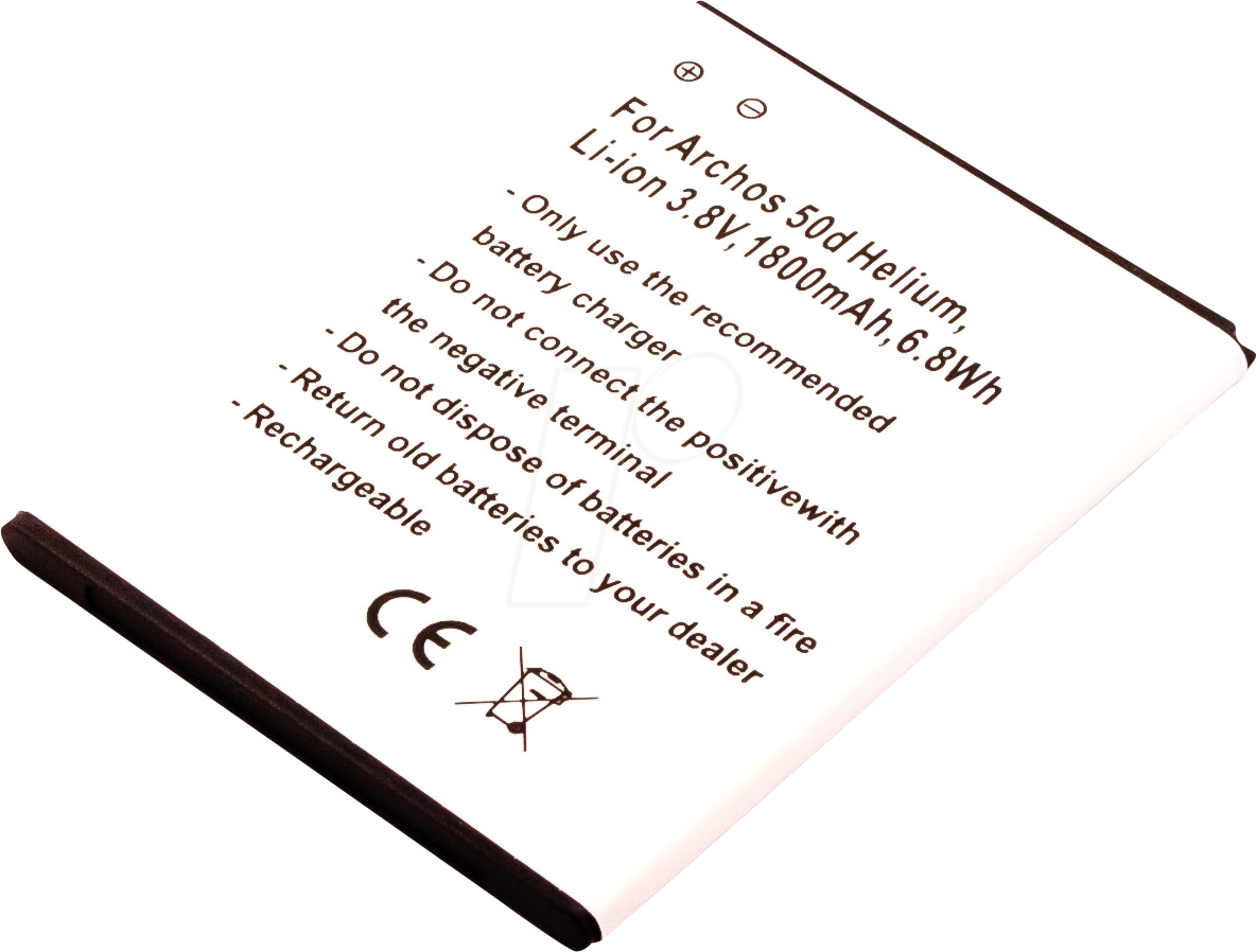 AKKU 30913 - Smartphone-Akku für Archos-Geräte, Li-Ion, 1800 mAh