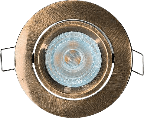 GL 4279 - Deckeneinbauring, rund, schwenkbar, bronze