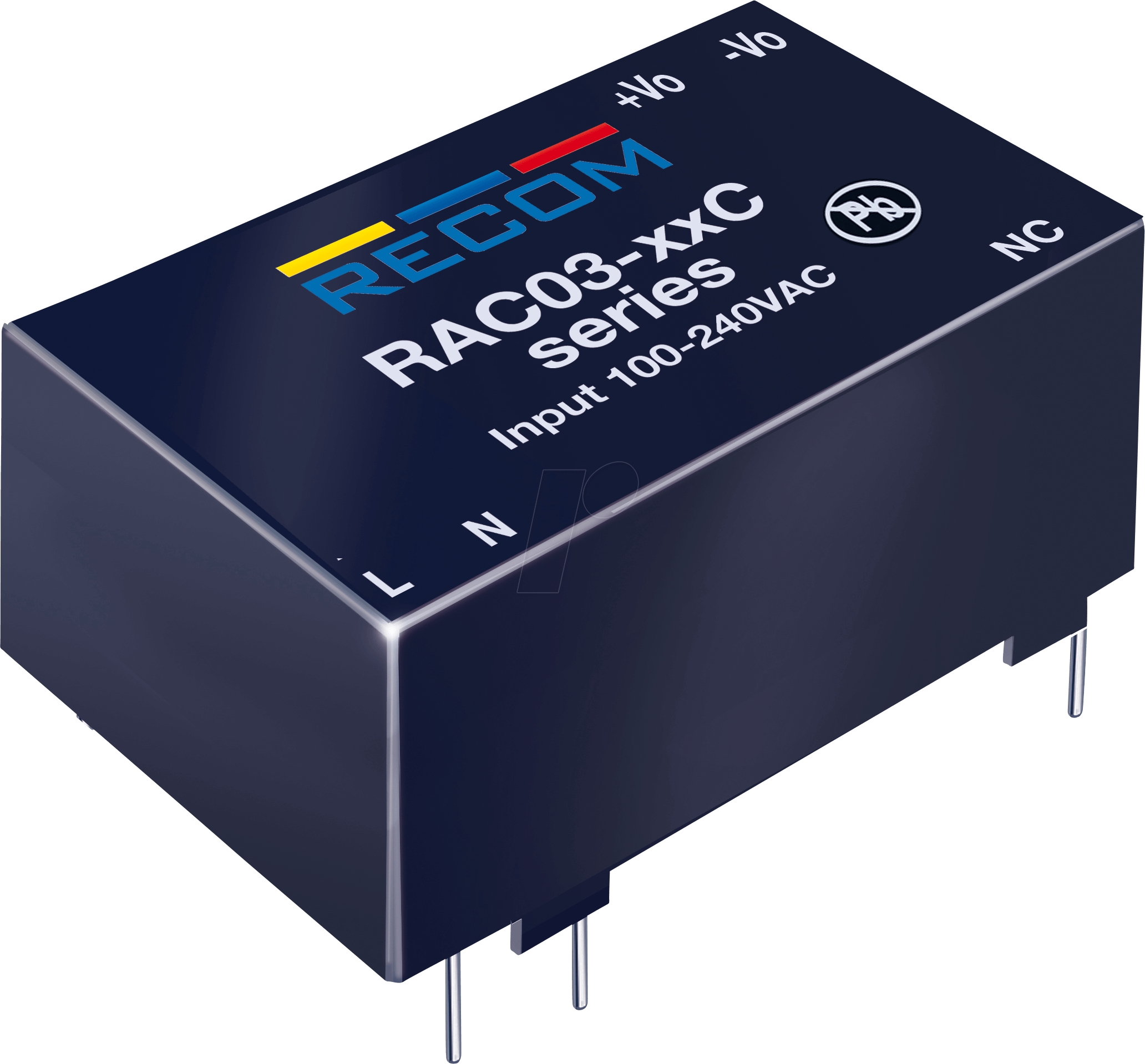 RAC03-05SC - AC/DC-Wandler, 80 - 264 V AC, 5 V DC, Modul