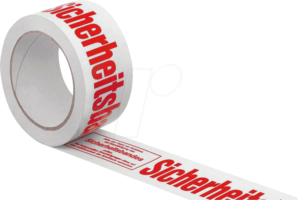 SUPRA SICHER - Warnklebeband Sicherheitsband, PVC, 66m x 50 mm