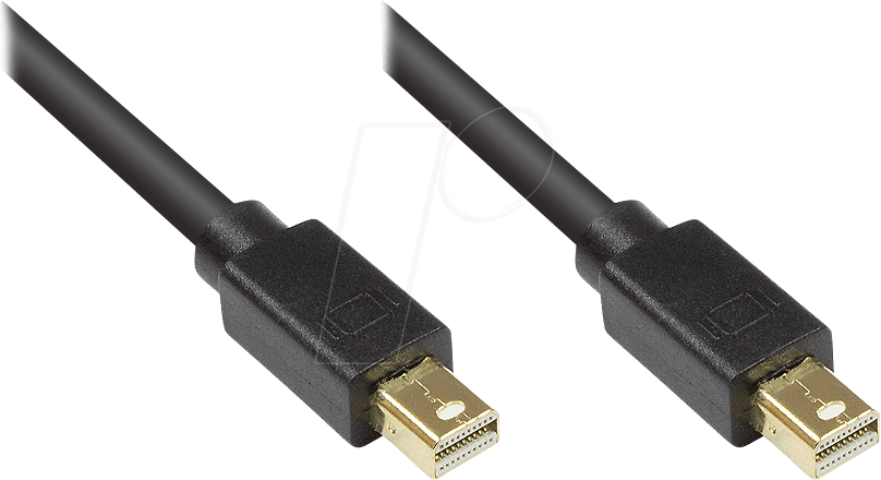 GC 4830-030S - DisplayPort Kabel, mini DisplayPort 1.1 Stecker, 3 m, schwarz