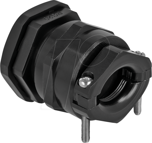 DELOCK 60361 - Kabelverschraubung PG29 mit Zugentlastung und Biegeschutz, sw