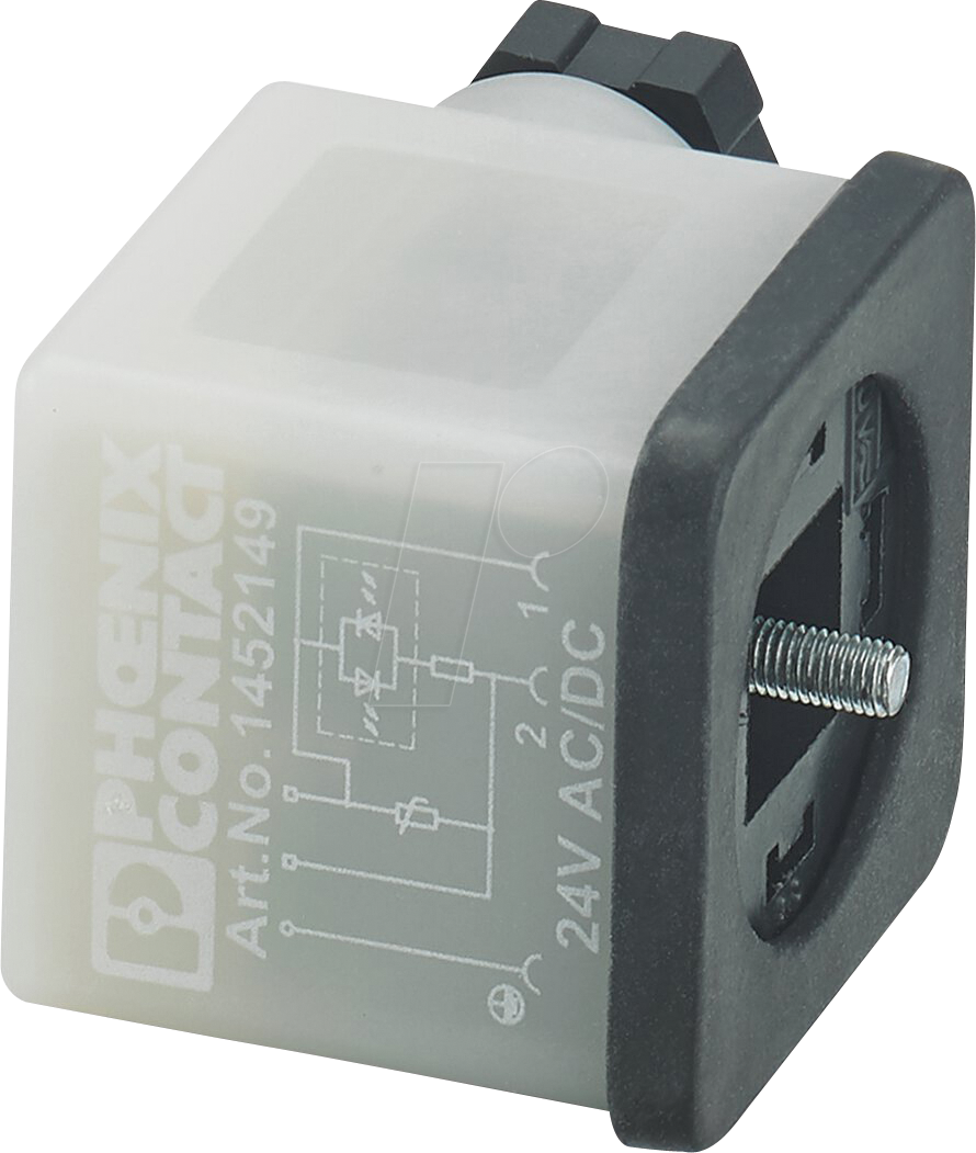 PHOE 1452165 - Ventilstecker, 3-pol, Gewindeart Kopf A