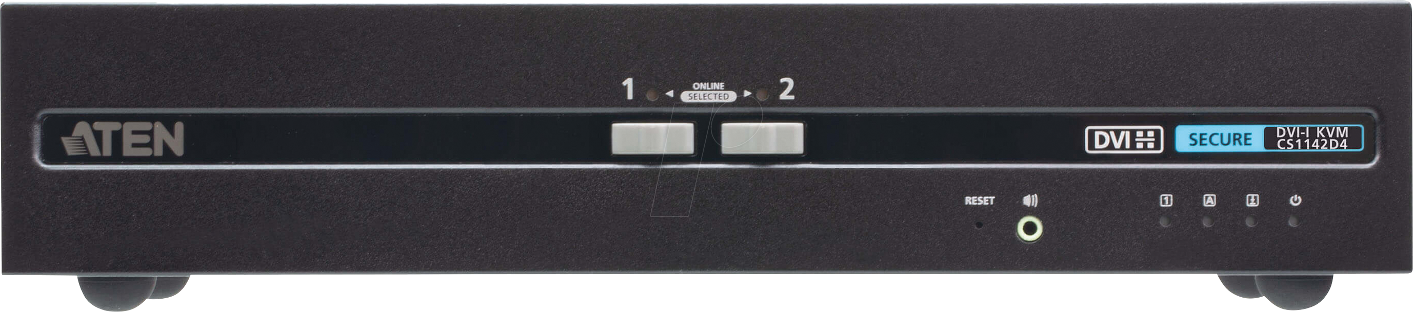 ATEN CS1142D4 - 2-Port Secure KVM Switch, DVI