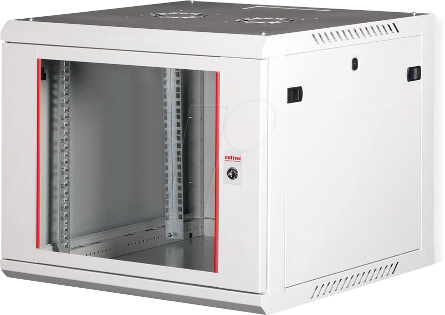 Thumbnail - ROLINE 26210130 - 19'' Wandgehäuse, 9HE, 600mm Tiefe, grau