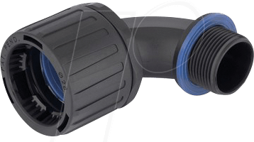 LAPP 55507308 - Schlauchverschraubung, SILVYN® FPAX 90° M 50 x 1,5/2 - schwarz