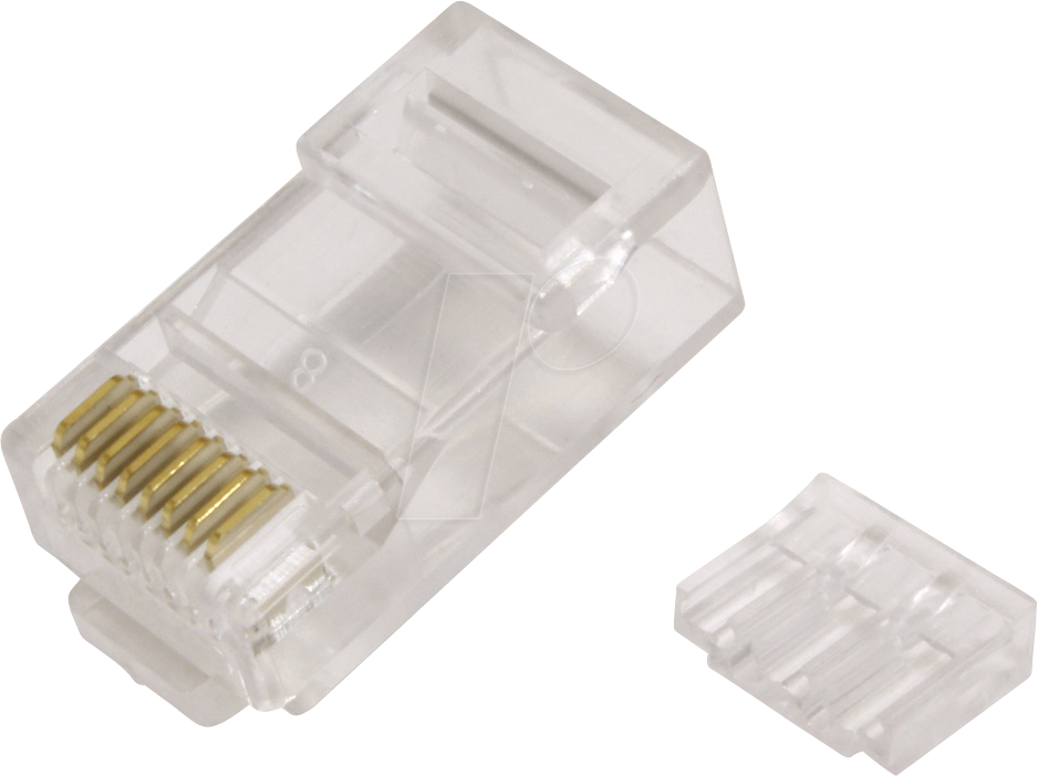 Thumbnail - VALUE 21993062 - Modularstecker RJ45, Cat.6a, ungeschirmt, 10 Stück