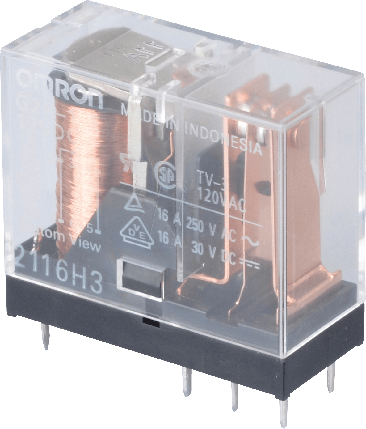 G2R 1W 12DC - Printrelais - 1 Wechsler, 16 A, 12 V DC