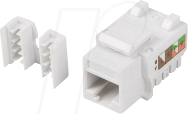 LBG KSU61090 - Keystone Modul RJ45, Cat.5e, UTP 90°