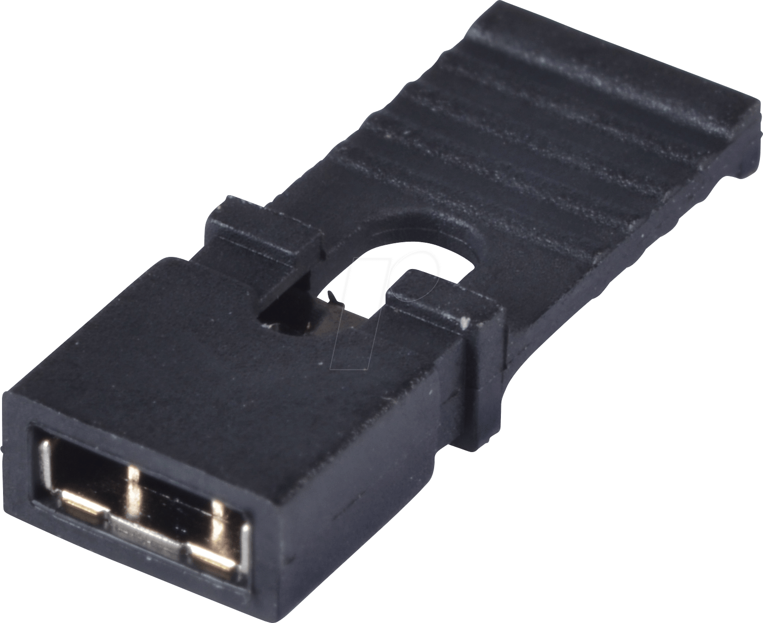 MPE 149-4-002-F0 - Jumper 2,54 mm, geschlossen mit Griff, schwarz