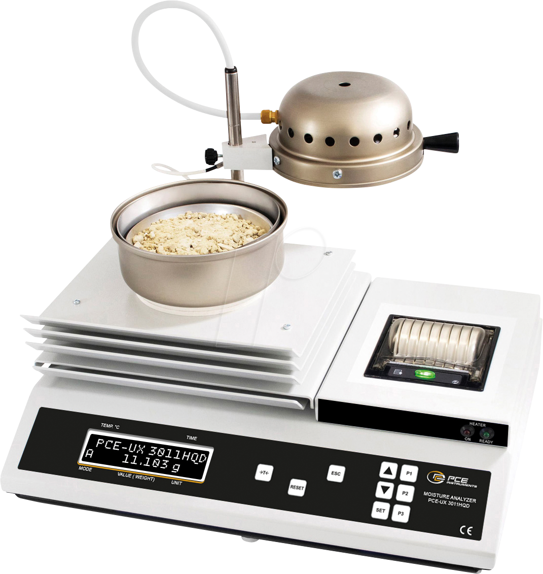 PCE UX 3011HQD - Feuchtebestimmerwaage PCE-UX 3011HQD